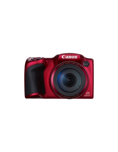 Canon PowerShot SX400 IS 1 2.3" Fotocamera Bridge 16 MP CCD 4608 x 3456 Pixel Nero, Rosso