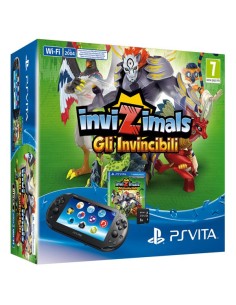 Sony PS Vita 2000 + Invizimals  Gli Invincibili console da gioco portatile 12,7 cm (5") 1 GB Touch screen Wi-Fi Nero