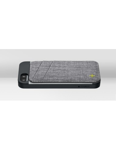 Logitech wallet custodia per cellulare Cover Grigio