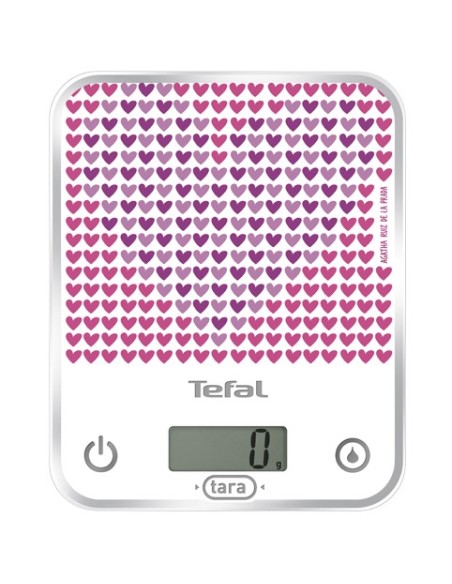 Tefal BC5017 bilancia da cucina Rosa, Bianco Bilancia da cucina elettronica