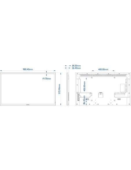 Philips Signage Solutions Display Q-Line BDL4220QL 00