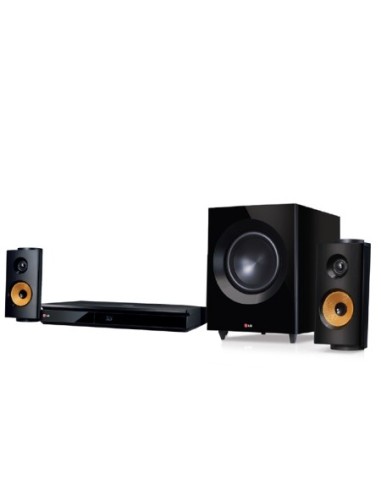 LG BH7240C sistema home cinema 2.1 canali 600 W Compatibilità 3D Nero