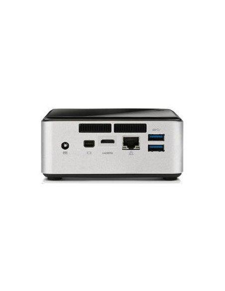 Intel BOXD34010WYKH2 barebone per PC stazione di lavoro UCFF Nero, Argento BGA 1168 i3-4010U 1,7 GHz