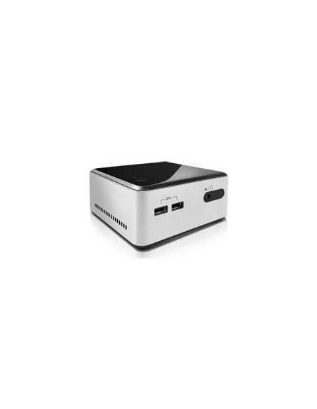 Intel BOXD34010WYKH2 barebone per PC stazione di lavoro UCFF Nero, Argento BGA 1168 i3-4010U 1,7 GHz