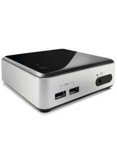 Intel BOXD34010WYK2 barebone per PC stazione di lavoro UCFF Nero, Argento BGA 1168 i3-4010U 1,7 GHz