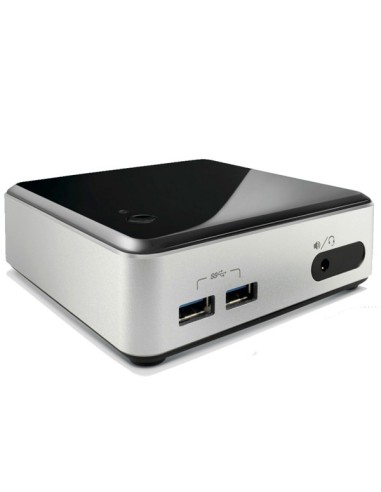Intel BOXD34010WYK2 barebone per PC stazione di lavoro UCFF Nero, Argento BGA 1168 i3-4010U 1,7 GHz
