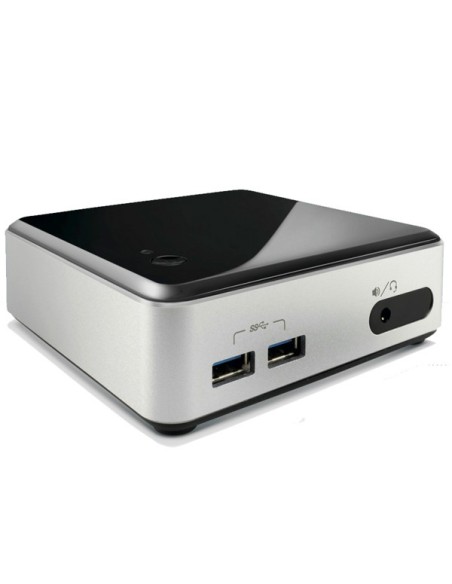 Intel BOXD34010WYK2 barebone per PC stazione di lavoro UCFF Nero, Argento BGA 1168 i3-4010U 1,7 GHz