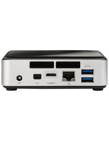Intel BOXD34010WYK2 barebone per PC stazione di lavoro UCFF Nero, Argento BGA 1168 i3-4010U 1,7 GHz