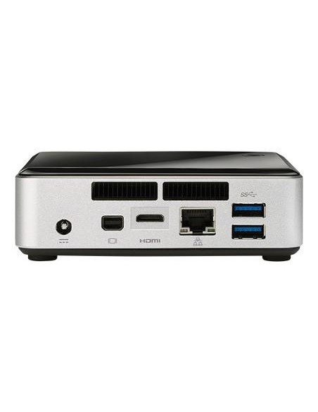 Intel BOXD34010WYK2 barebone per PC stazione di lavoro UCFF Nero, Argento BGA 1168 i3-4010U 1,7 GHz