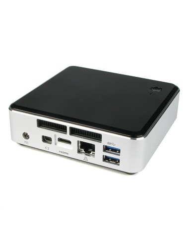 Intel BOXD34010WYK2 barebone per PC stazione di lavoro UCFF Nero, Argento BGA 1168 i3-4010U 1,7 GHz