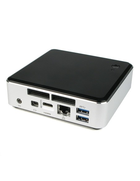 Intel BOXD34010WYK2 barebone per PC stazione di lavoro UCFF Nero, Argento BGA 1168 i3-4010U 1,7 GHz