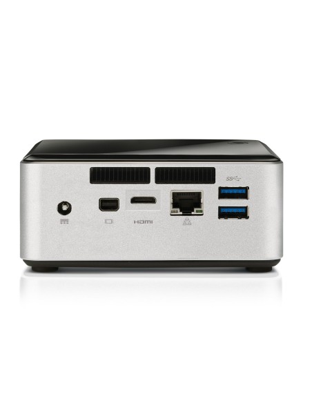 Intel BOXD54250WYKH2 barebone per PC stazione di lavoro UCFF Nero, Argento BGA 1168 i5-4250U 1,3 GHz