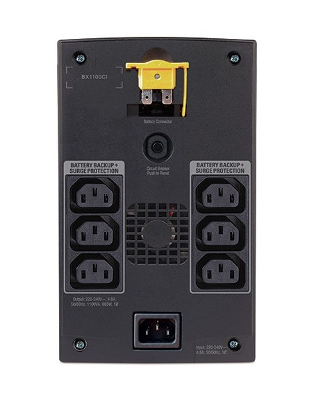 APC BX1100CI gruppo di continuità (UPS) 1,1 kVA 660 W 8 presa(e) AC
