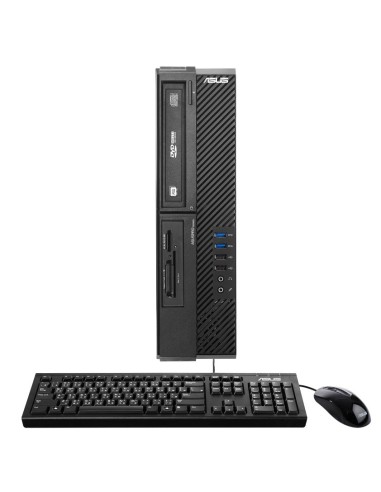 ASUS Pro Series BP1AD-ITVA61 DDR3-SDRAM i3-4130 SFF Intel® Core™ i3 4 GB 500 GB HDD Windows 7 Professional PC Nero
