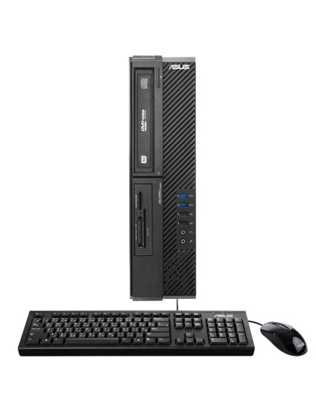 ASUS Pro Series BP1AD-ITVA61 DDR3-SDRAM i3-4130 SFF Intel® Core™ i3 4 GB 500 GB HDD Windows 7 Professional PC Nero