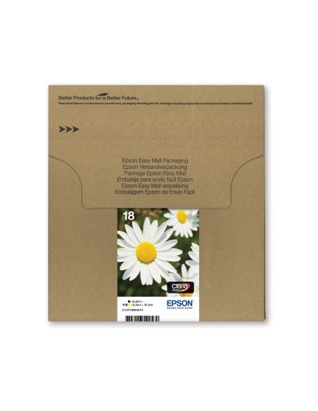 Epson Daisy C13T18064510 cartuccia d'inchiostro 1 pz Originale Nero, Ciano, Magenta, Giallo