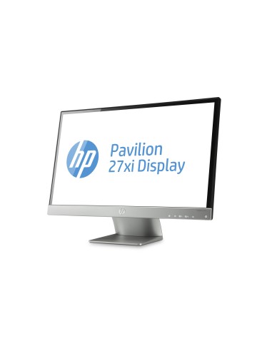 HP Pavilion 27xi 68,6 cm (27") 1920 x 1080 Pixel Full HD LED Nero, Argento