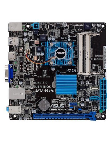ASUS C8HM70-I HDMI Intel® HM70 Express BGA 1023 mini ITX