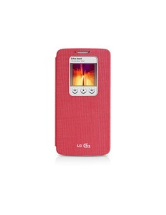 LG CCF-240G custodia per cellulare Custodia a libro Rosa