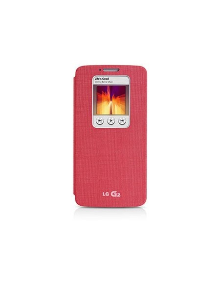 LG CCF-240G custodia per cellulare Custodia a libro Rosa