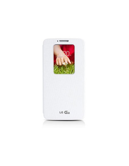 LG CCF-240G custodia per cellulare Custodia a libro Bianco
