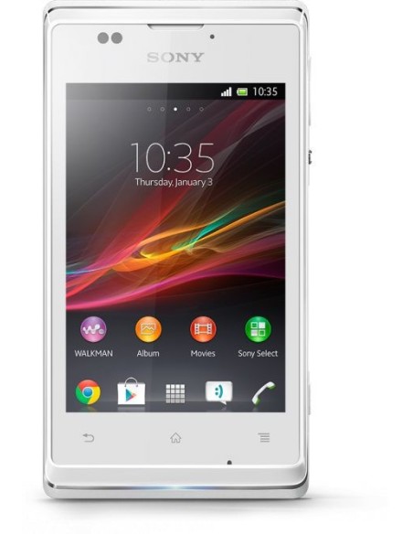 Sony Xperia E 8,89 cm (3.5") SIM singola Android 4.1 3G 0,5 GB 4 GB 1530 mAh Bianco