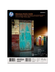 HP Premium Satin 20 sht A2+ 458 x 610 mm (18 x 24 in) carta fotografica Bianco Satinata