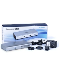 Matrox DS1 HDMI Thunderbolt docking station Cablato Argento