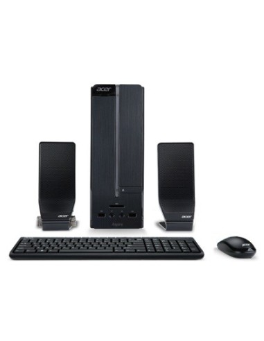 Acer Aspire XC-605 DDR3-SDRAM i5-4460 SFF Intel® Core™ i5 4 GB 1000 GB HDD Windows 8.1 PC Nero