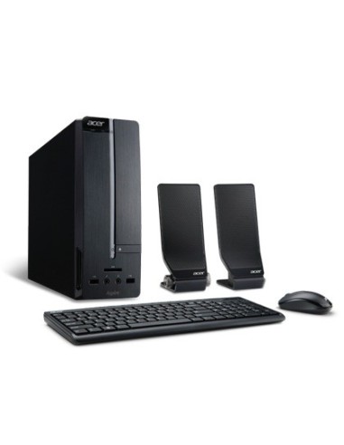 Acer Aspire XC-605 DDR3-SDRAM i5-4460 SFF Intel® Core™ i5 4 GB 1000 GB HDD Windows 8.1 PC Nero