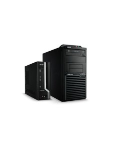 Acer Veriton M2631G DDR3-SDRAM i5-4440 Intel® Core™ i5 4 GB 1000 GB HDD Windows 7 Professional PC Nero