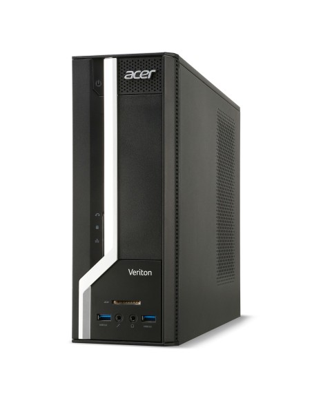 Acer Veriton VX2631G DDR3-SDRAM G1840 SFF Intel® Celeron® G 4 GB 500 GB HDD FreeDOS PC Nero