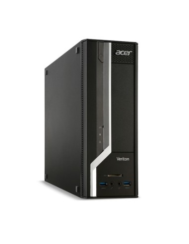 Acer Veriton VX2631G DDR3-SDRAM G1840 SFF Intel® Celeron® G 4 GB 500 GB HDD FreeDOS PC Nero