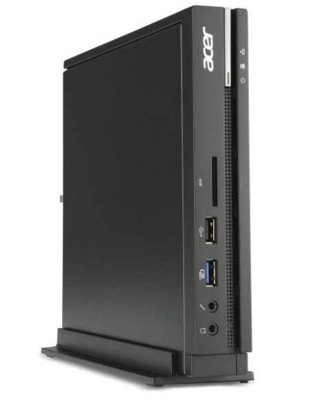 Acer Veriton N 2120G DDR3-SDRAM E1-2650 USFF AMD E 4 GB 500 GB HDD FreeDOS Mini PC Nero