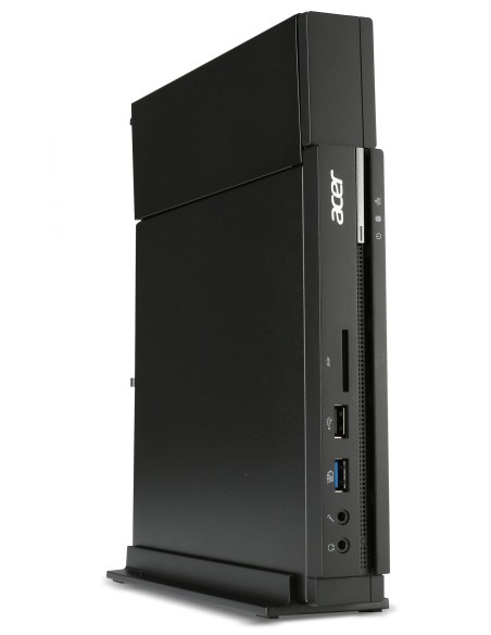 Acer Veriton N 2120G DDR3-SDRAM E1-2650 USFF AMD E 4 GB 500 GB HDD FreeDOS Mini PC Nero