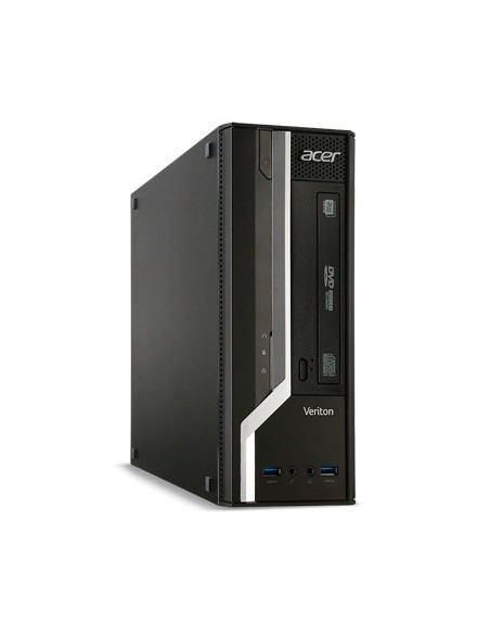 Acer Veriton X2120G DDR3-SDRAM 5150 SFF Intel® Xeon® serie 5000 4 GB 500 GB HDD FreeDOS PC Nero