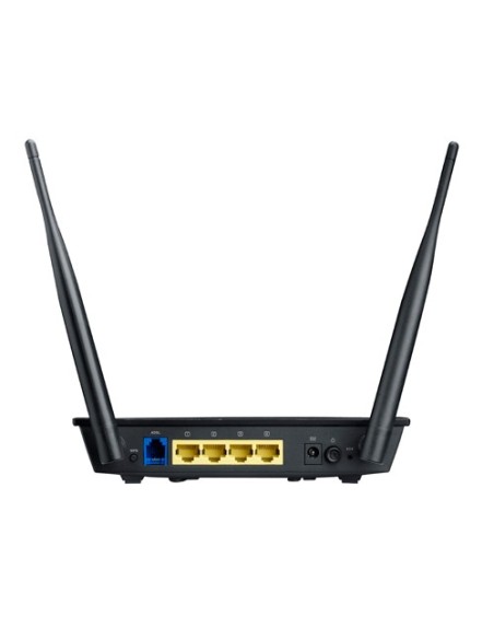ASUS DSL-N12E router wireless Fast Ethernet Nero, Grigio