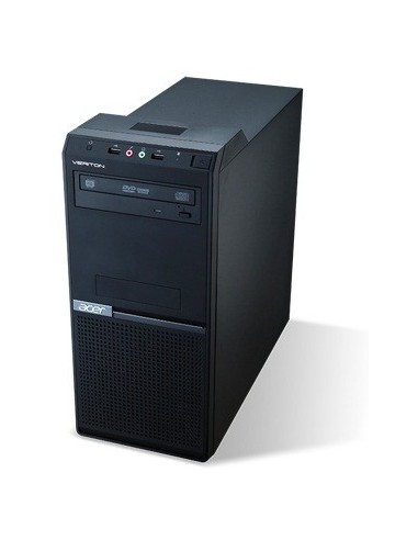 Acer Veriton VE430 DDR3-SDRAM G2030 Midi Tower Intel® Pentium® G 2 GB 500 GB HDD FreeDOS PC Nero