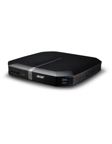 Acer Veriton 2620G DDR3-SDRAM 1017U Mini PCI Intel® Celeron® 4 GB 500 GB HDD FreeDOS Mini PC Nero, Grigio