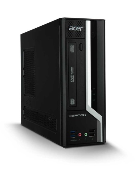 Acer Veriton X2630G DDR3-SDRAM G1820 SFF Intel® Celeron® G 2 GB 500 GB HDD FreeDOS PC Nero