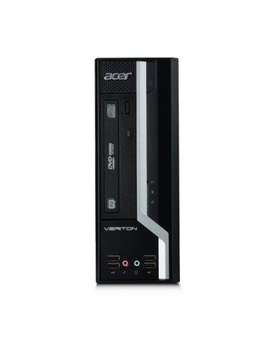 Acer Veriton X2630G DDR3-SDRAM G1820 SFF Intel® Celeron® G 2 GB 500 GB HDD FreeDOS PC Nero