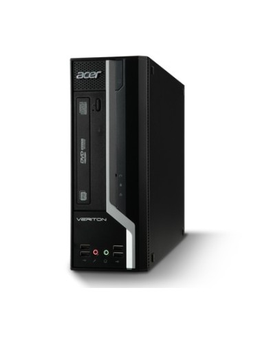 Acer Veriton X2630G DDR3-SDRAM G1820 SFF Intel® Celeron® G 2 GB 500 GB HDD FreeDOS PC Nero