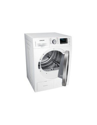 Samsung DV90F5E6HGW asciugatrice Libera installazione Caricamento frontale 9 kg A++ Cromo, Bianco