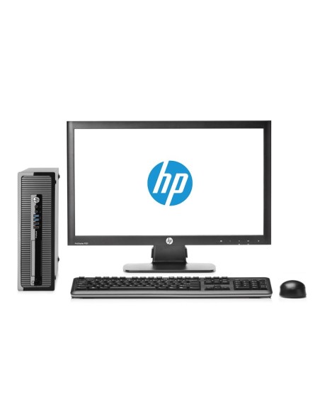 HP ProDesk 400 G1 Small Form Factor PC (ENERGY STAR) DDR3-SDRAM i3-4130 SFF Intel® Core™ i3 4 GB 500 GB HDD Windows 7