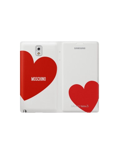 Samsung Galaxy Note 3 Flip Wallet Moschino Cuori