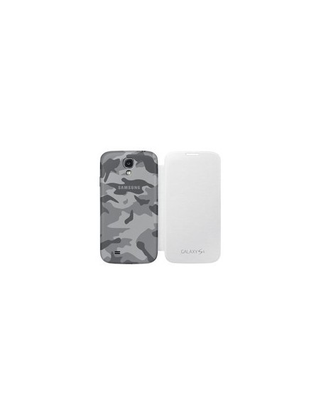 Samsung Mimetica custodia per cellulare Custodia flip a libro Bianco