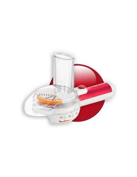 Moulinex DJ5005 grattugia elettrica Rosso, Bianco