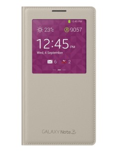 Samsung S View custodia per cellulare Cover Beige