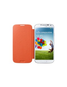 Samsung Flip Cover custodia per cellulare Custodia flip a libro Arancione 2
