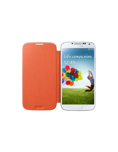Samsung Flip Cover custodia per cellulare Custodia flip a libro Arancione